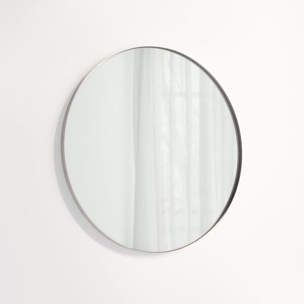 Round Mirror 800mm - Stainless Steel