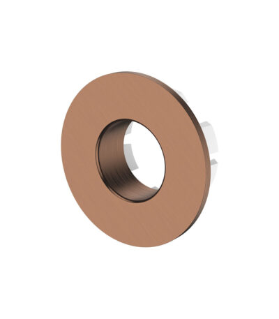 Round Overflow Ring, Brushed Copper