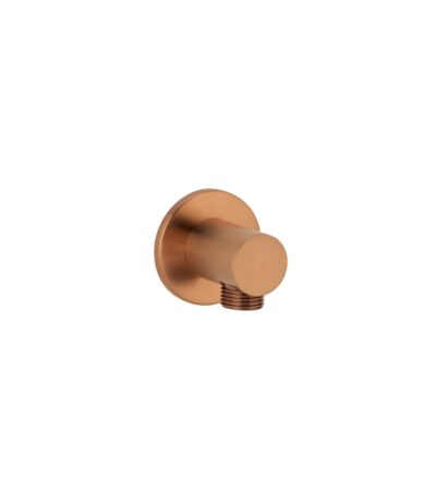 Round Shower BP - Brushed Copper