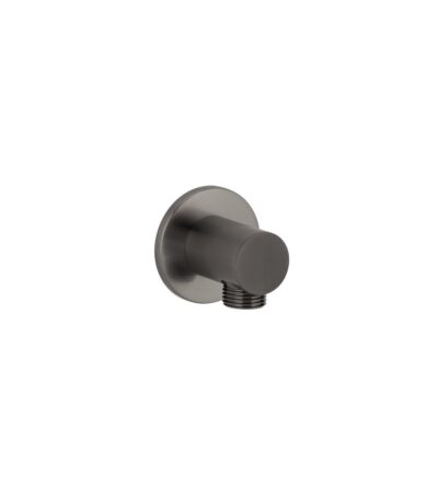 Round Shower BP - Brushed Gunmetal