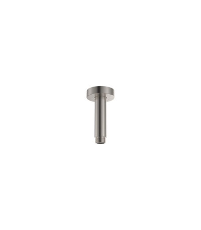 Round Shower Dropper, 100mm, Brushed Nickel