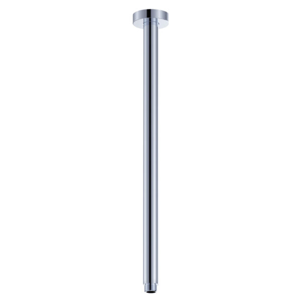 Round Shower Dropper, 450mm, Chrome