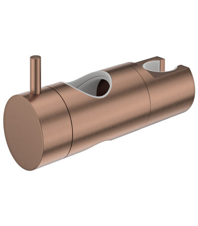 Round Slider for Shower Rail, 32mm, Brushed Copper