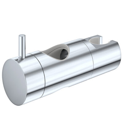 Round Slider for Shower Rail, 32mm, Chrome