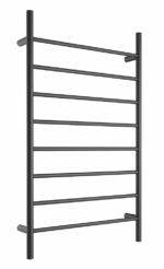 Round Towel Ladder 1150 x 700mm - Black | Bella Vista - TL-1150-R-BLK