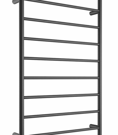 Round Towel Ladder 1150 x 700mm - Black | Bella Vista - TL-1150-R-BLK