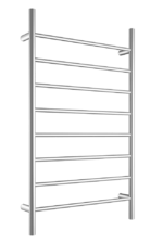 Round Towel Ladder 1150 x 700mm - Chrome | Bella Vista - TL-1150-R