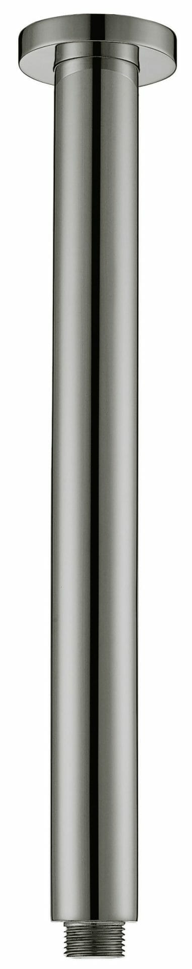Round Vertical Shower Arm - Brushed Nickel | PRY001-BN