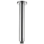 Round Vertical Shower Arm - Chrome | PRY001C