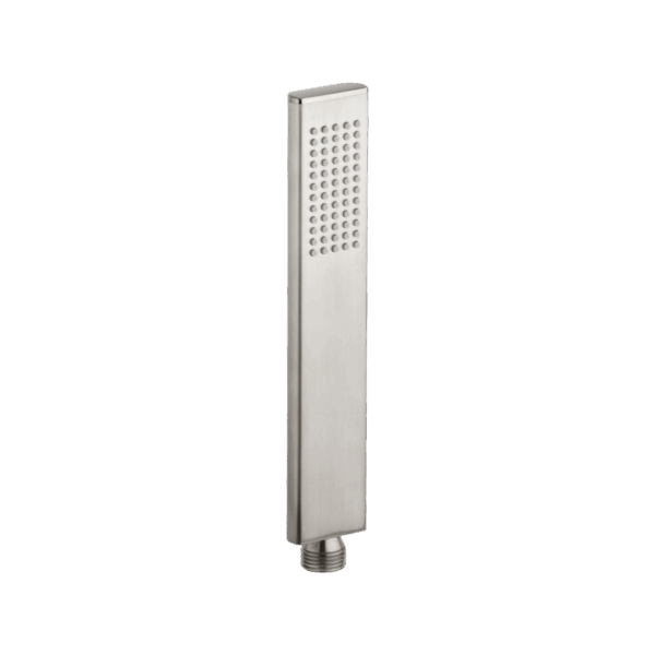 Rounded Rectangle Hand Shower - Brushed Nickel