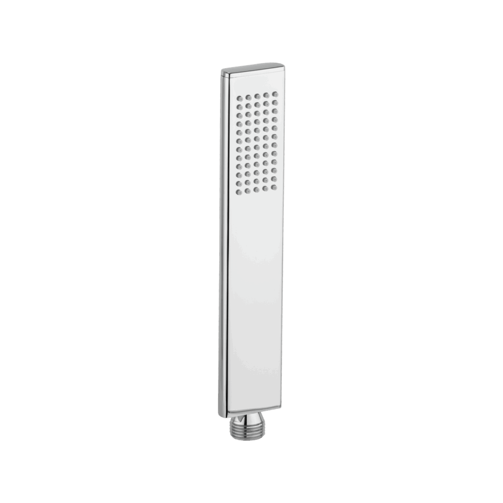 Rounded Rectangle Hand Shower - Chrome