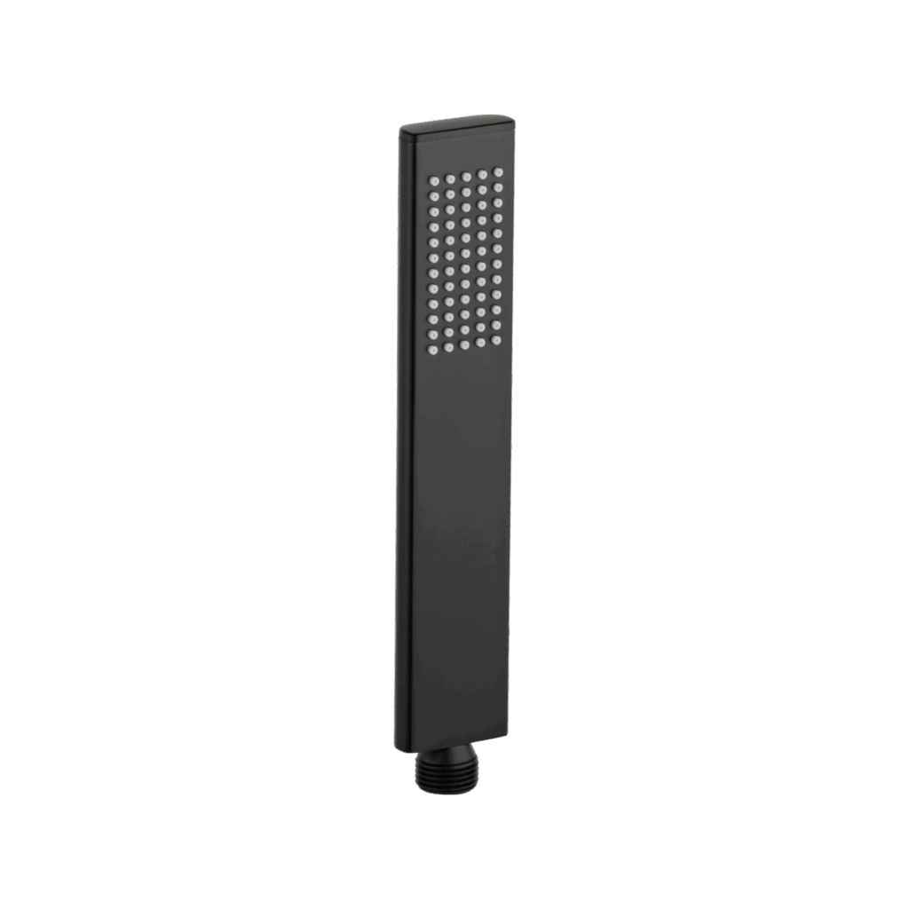 Rounded Rectangle Hand Shower - Matte Black