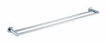 Ruby Round Double Towel Rail 800mm - Chrome | 21802B