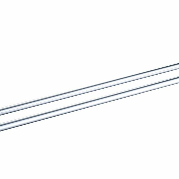 Ruby Round Double Towel Rail 800mm - Chrome | 21802B