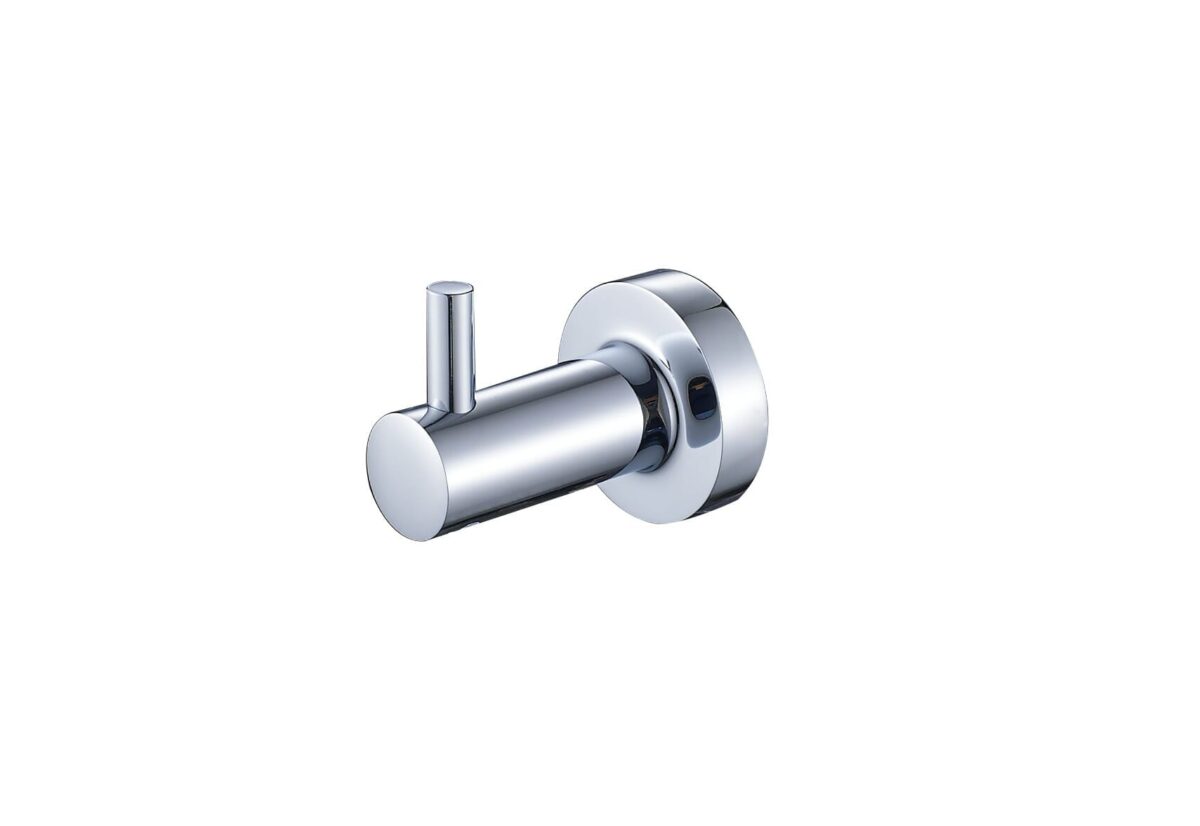 Ruby Round Robe Hook - Chrome | 21813