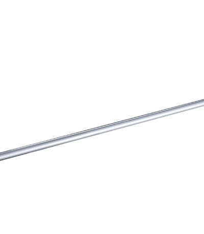 Ruby Round Single Towel Rail 600mm - Chrome | 21801