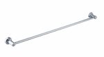 Ruby Round Single Towel Rail 800mm - Chrome | 21801B
