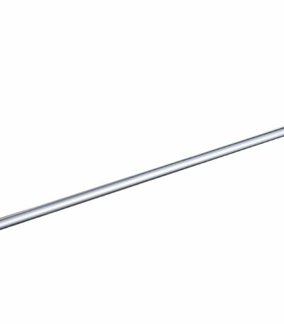 Ruby Round Single Towel Rail 800mm - Chrome | 21801B