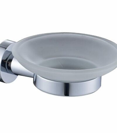 Ruby Round Soap Dish - Chrome | 21811