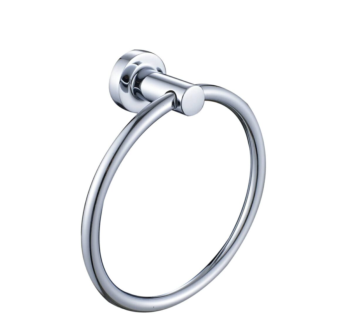 Ruby Round Towel Ring - Chrome | 21809