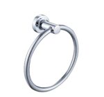 Ruby Round Towel Ring - Chrome | 21809
