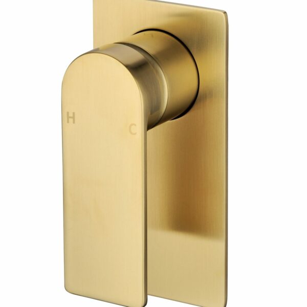 Ruki Wall Mixer - Brushed Gold | PBS3001BG