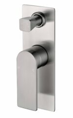 Ruki Wall Mixer With Diverter - Brushed Nickel | PBS3002BN