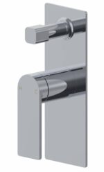 Ruki Wall Mixer With Diverter - Chrome | PBS3002