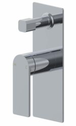 Ruki Wall Mixer With Diverter - Chrome | PBS3002