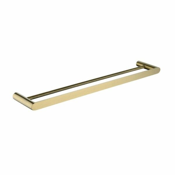 RUSHY Brushed Gold Double Towel Rail - 600mm | BUYG6502.TR