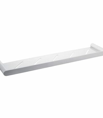 RUSHY Brushed Nickel Round Stainless Steel Shelf