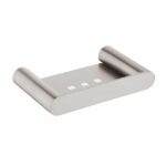 RUSHY Brushed Nickel Soap Dish Holder