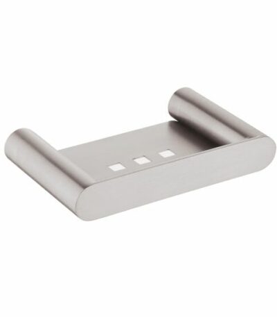 RUSHY Brushed Nickel Soap Dish Holder