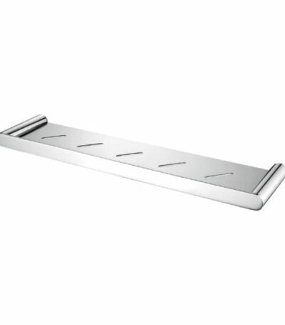 RUSHY Chrome Round Stainless Steel Shelf