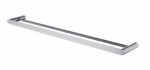 Rushy Single Towel Rail - Brushed Nickel - 600mm | BU6502.TR