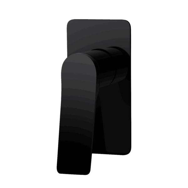 RUSHY Square Matt Black Wall Mixer | OX0156-2.ST