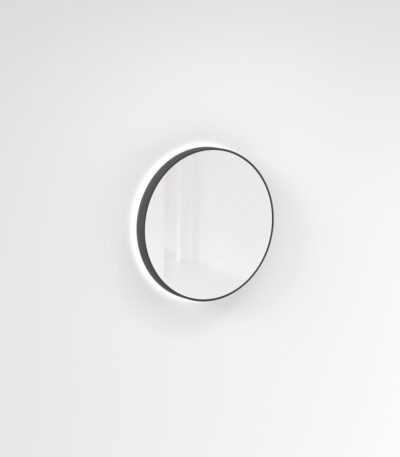 Saanti Handmade Double Trim LED Mirror 600mm - Matte Black