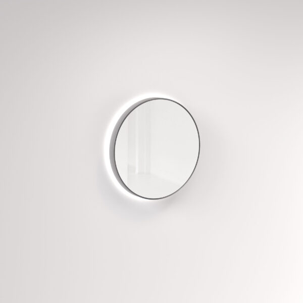Saanti Handmade Double Trim LED Mirror 600mm – Stainless Steel