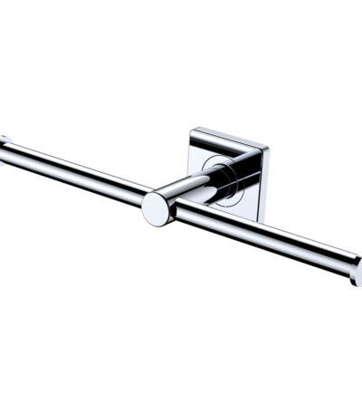Sansa Double Toilet Roll Holder, Chrome