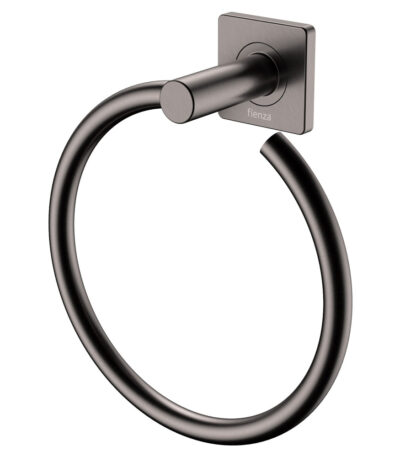 Sansa Hand Towel Ring, Gun Metal