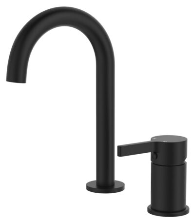 Sansa Hob Mixer Set, Matte Black