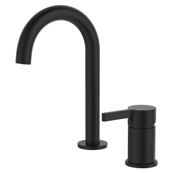 Sansa Hob Mixer Set, Matte Black