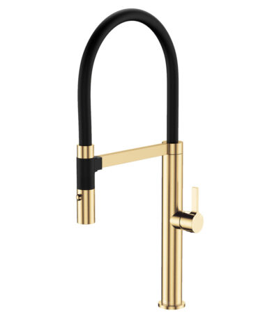 Sansa Pull Down Sink Mixer, Urban Brass