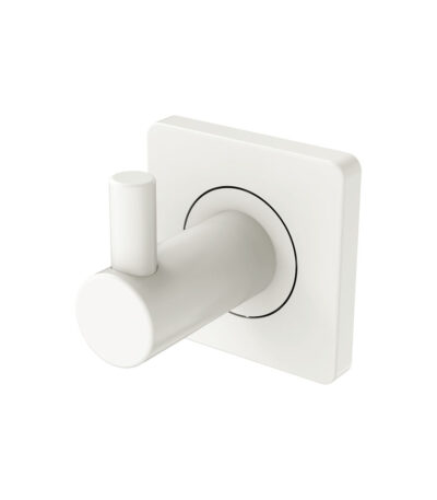 Sansa Robe Hook, Matte White