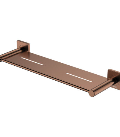 Sansa Shower Shelf, Brushed Copper