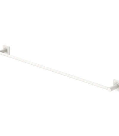 Sansa Single Towel Rail, 900mm, Matte White