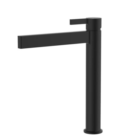 Sansa Tall Basin Mixer, Matte Black