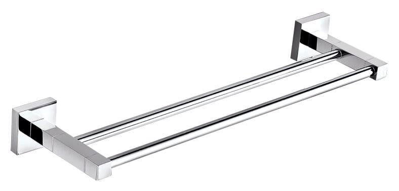 Sara Double Towel Rail 600mm - Chrome | 8911-60cm