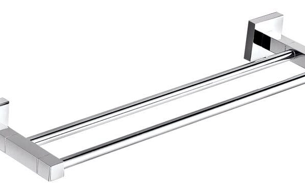 Sara Double Towel Rail 750mm - Chrome | 8911-75cm