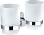 Sara Double Tumbler Holder - Chrome | 8928